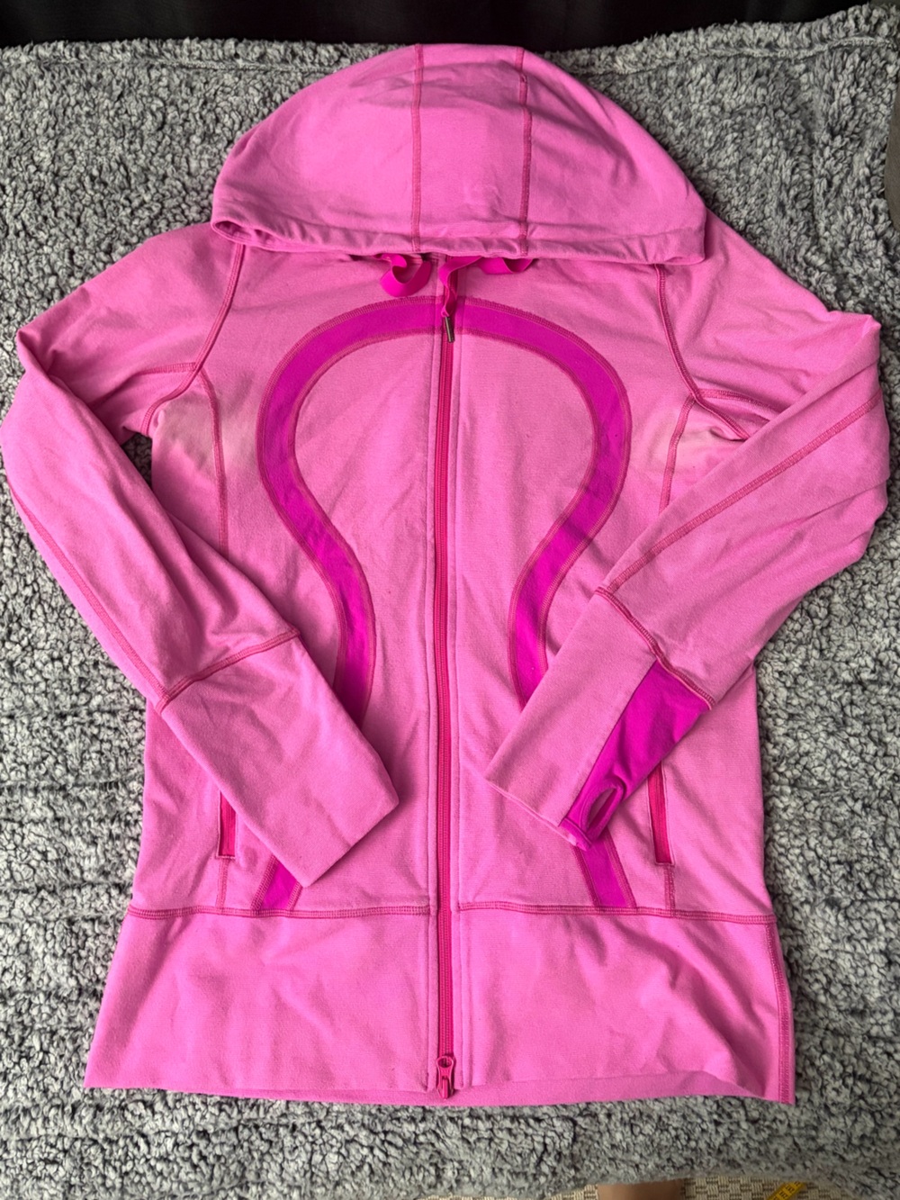 Lululemon Athletica Vibrant Pink Jacket